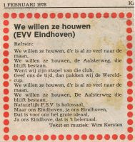 1978 We Willen Ze Houwen FF 12 tekst liedje